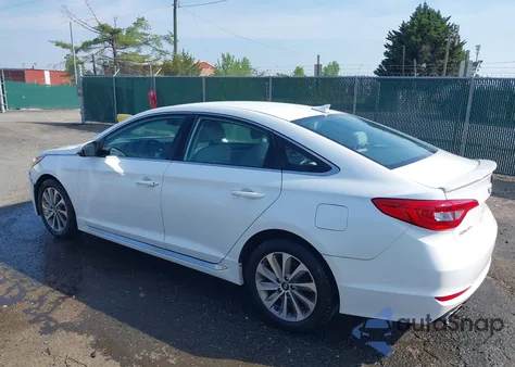 2015 Hyundai Sonata Sport из США, поврежденный, VIN 5NPE34AF4FH104316